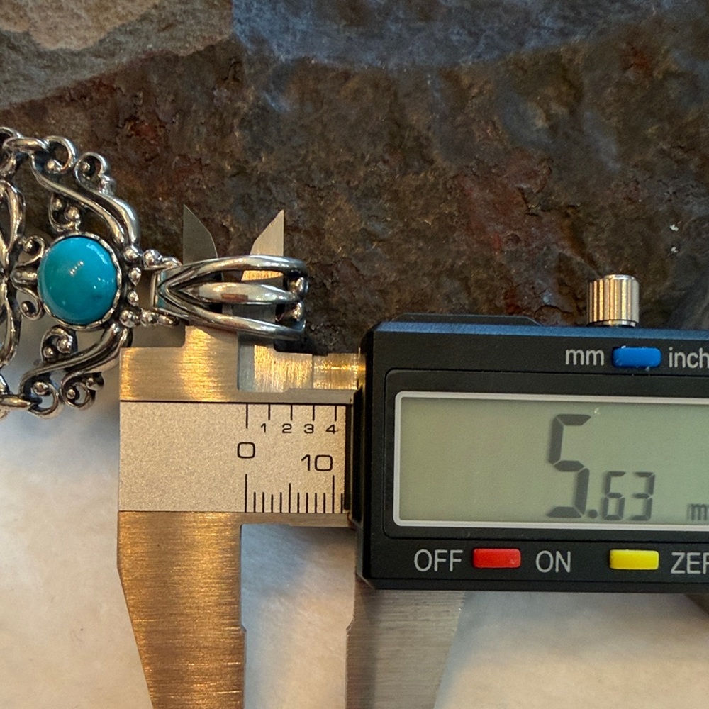 Carolyn Pollack Relios Sleeping Beauty Turquoise Sterling Silver Pendant. (195) - Picture 6 of 6